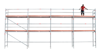 Rakennusteline 12x6m - Runko Ters ryhmss Rakennustelineet / Runkoteline / Telinepaketti - Ters @ Solideq.fi (AL-2619-set)