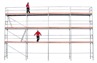 Rakennusteline 12x8m - Runko Ters ryhmss Rakennustelineet / Runkoteline / Telinepaketti - Ters @ Solideq.fi (AL-2622-set)