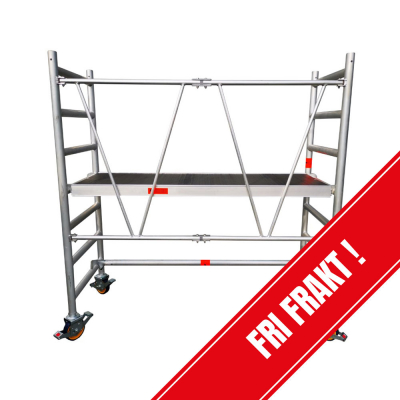 Asennusteline Harrastus Solideq | ilman kaiteita ryhmss Rakennustelineet pyrill / Asennusteline 2,0 m @ Solideq.fi (SQ-FOLD1)