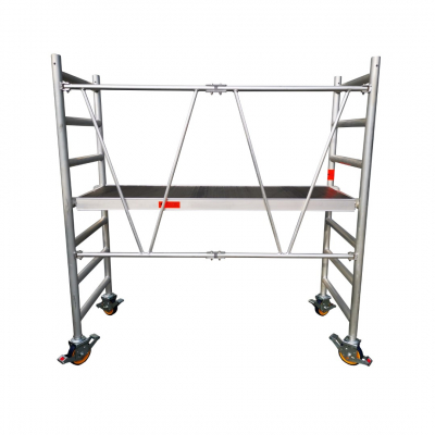 Asennusteline Harrastus Solideq | ilman kaiteita ryhm�ss� Rakennustelineet py�rill� / Asennusteline 2,0 m @ Solideq.fi (SQ-FOLD1)