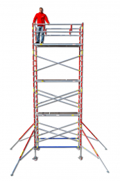 Rakennusteline pyrill 2,5 m (8 m x 1,35 m) 