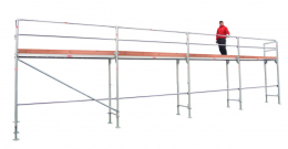 Rakennusteline 12x4m - Runko Ters