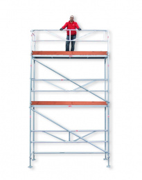 Rakennusteline 3x6 m - Runko Alumiini