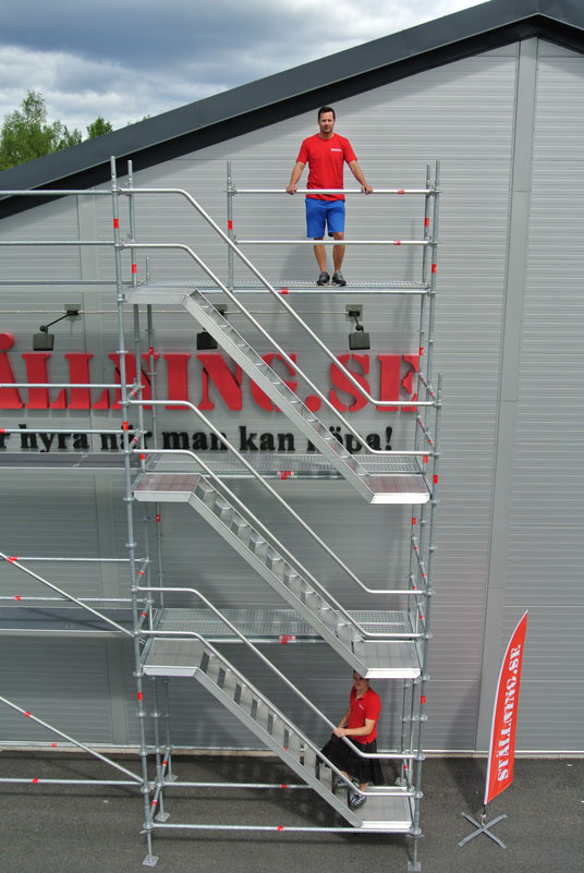 Rakennusteline 6x8  Moduuli Ter�s