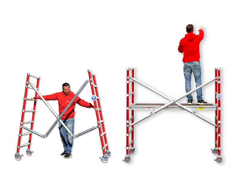 Asennusteline (400) 6 m x 0,74 m 