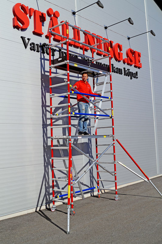 Asennusteline (400) 6 m x 0,74 m 