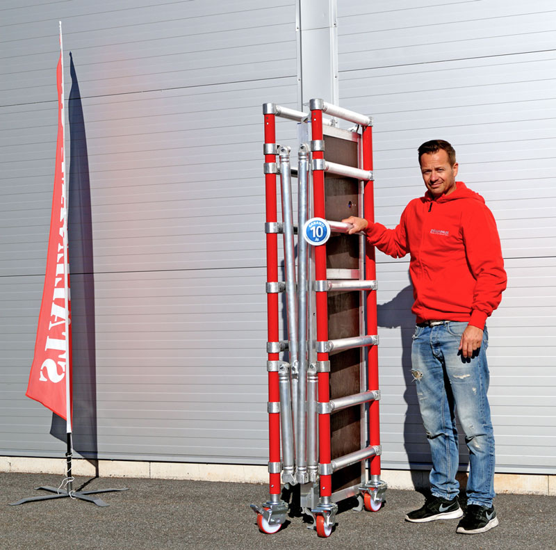 Asennusteline (400) 2 m x 0,74