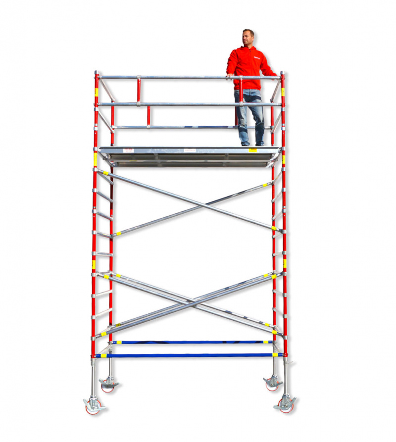 Rakennusteline py�rill� 2,5 m  (5,5 m x 1,35 m) 