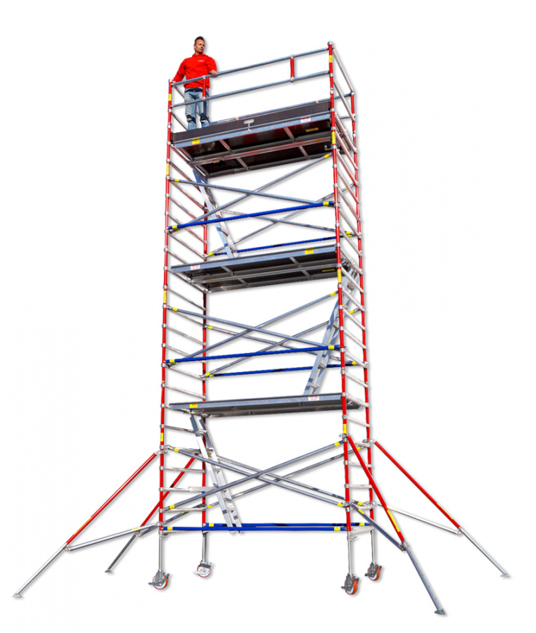 Rakennusteline py�rill� 2,5 m (8 m x 1,35 m) 