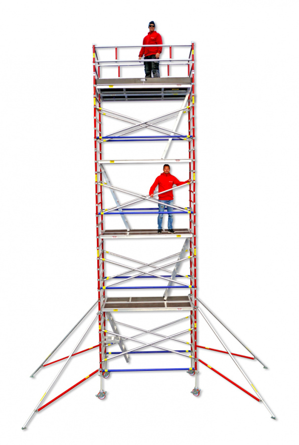 Rakennusteline py�rill� 2,5 m (10 m x 1,35 m) 