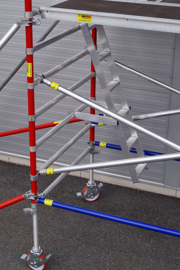 Rakennusteline py�rill� 2,5 m (10 m x 1,35 m) 