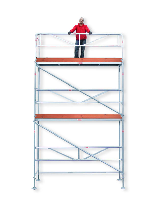 Rakennusteline 3x6 m - Runko Alumiini