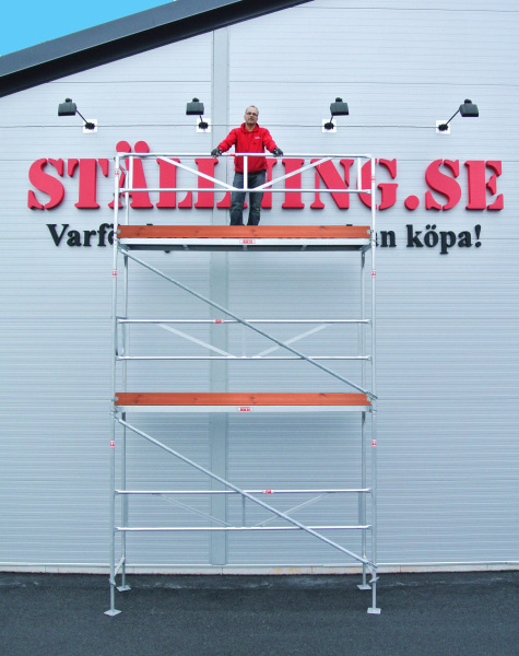 Rakennusteline 3x6 m - Runko Alumiini