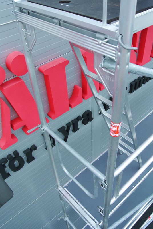 Rakennusteline 6x8 m - Runko Alumiini