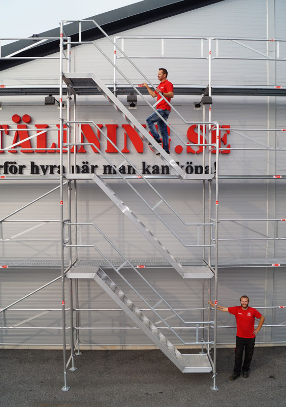 Rakennusteline 236 m� - Runko Alumiini