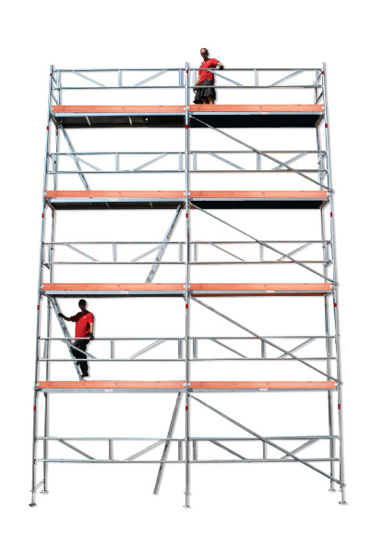 Rakennusteline 6x10 m - Runko Alumiini