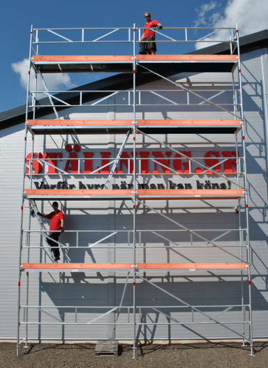 Rakennusteline 6x10 m - Runko Alumiini