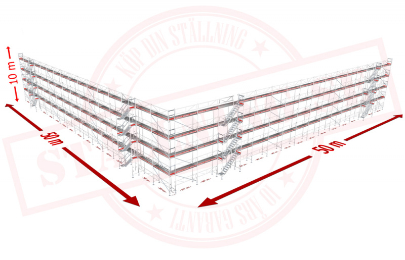 Rakennusteline 1006 m� - Runko Alumiini