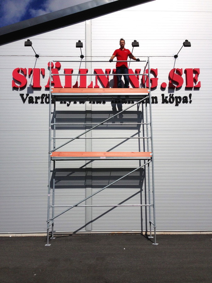 Rakennusteline 3x6 m - Runko Ter�s