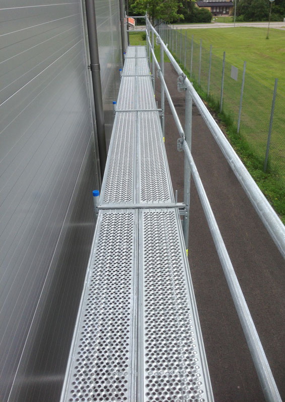 Rakennusteline 9x4m + lis�taso - Runko Ter�s