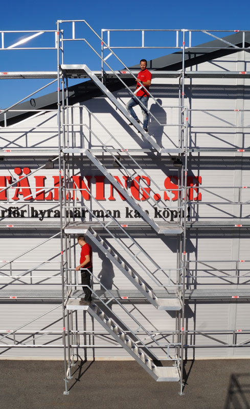 Rakennusteline 9x10m - Runko Ter�s