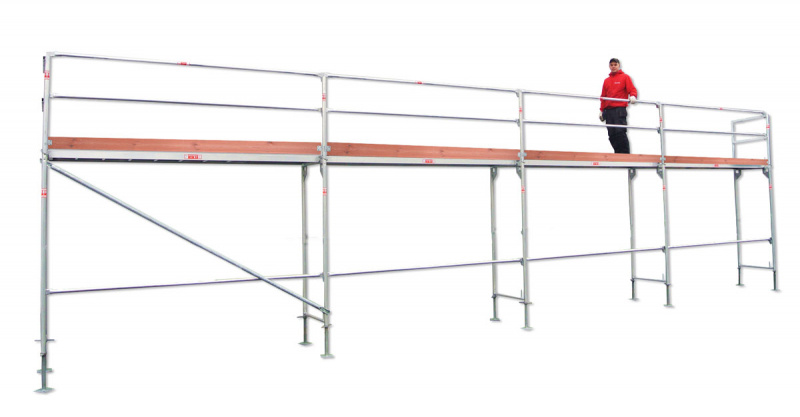 Rakennusteline 12x4m - Runko Ter�s