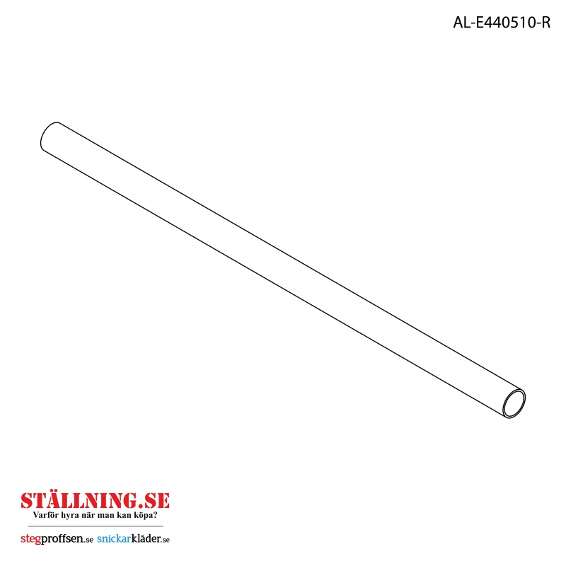 Telineputki Alumiini/Ter�s